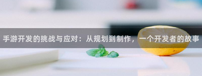 三牛娱乐：手游开发的挑战与应对：从规划到制作，一个开发者的故