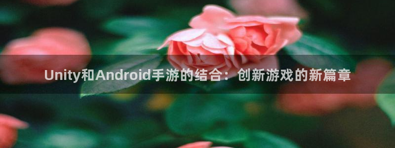 三牛娱乐测速系统官网：Unity和Android手游的结合：